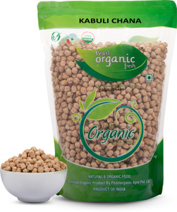 Pearl Organic Fresh White Kabuli Chana (Whole) (Whole / Unpolished)