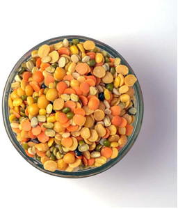 FreshTrain Organic Unpolished Mix Dal