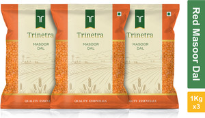 Trinetra Unpolished Masoor Dal (Split)