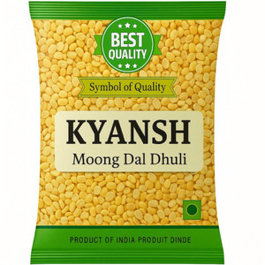 Kyansh Unpolished Yellow Moong Dal (Split)
