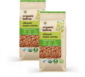 Organic Tattva Rajma Chithra (Whole)