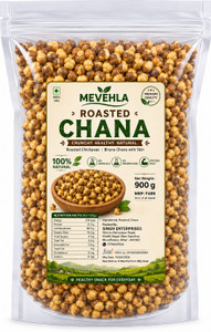 mevehla Organic Unpolished Roasted Chana