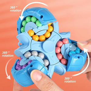 AQUATIDE Triangle Magic Bean Cube Spinner Puzzle Toy - Image 6