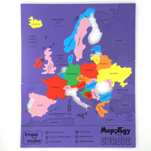 Imagimake Mapology Europe- Learn European Countries - Educational Toy- Kids Above 4 Years