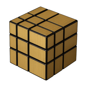 Games and toys India Mirror Cube High Speed Gold Mirror Blocks 3X3