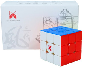 Cuberkart QiYi X-Man Tornado V3 3x3 Magnetic Speed Cube Puzzle