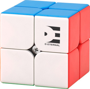 D ETERNAL Speed cube 2x2 high speed stickerless magic cube 2x2x2 puzzle game toy