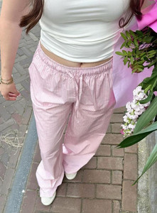 Bliez Loose Fit, Regular Fit Women Pink Trousers