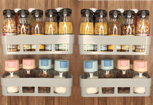 WORA Plastic Wall Shelf