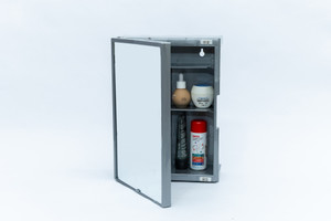 Zahab Bathroom Cabinet with Mirror Dual Mount Medicine Cabinet