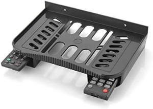 kridha Plastic TV Setup Box Stand with Lid | Set Top Box Organizer Storage Case Plastic Wall Shelf