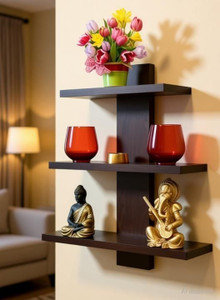 Angelcraft Wooden Wall Shelf
