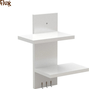 Flux Floating Wall Mounting Shelves for Living Room, Bedroom, Kitchen & Home Decor Particle Board Wall Shelf