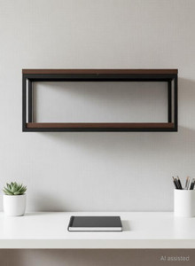SINAL 14-32 Inches Iron Wall Shelf