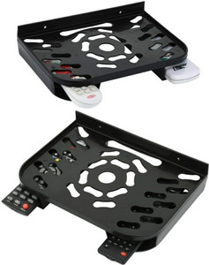 onum Setup Box Stand/Wi-Fi Router/Setup Box Stand Wall Mount Strong Wall Shelf Plastic Wall Shelf