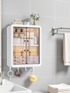 kridha RJ-New-Cab Plastic Wall Shelf