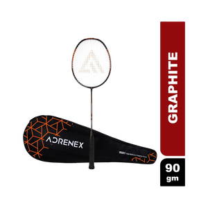 Adrenex R501 Full Graphite Badminton Racquet Black, Orange - Image 6