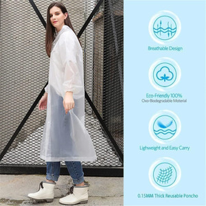 INFISPACE Solid Men & Women Raincoat