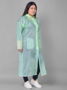 Dollar Solid Unisex Raincoat
