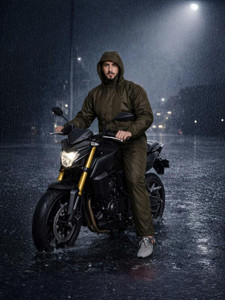 DRESSBASE Solid Men Raincoat