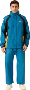 ZEEL Colorblock Men Rain Suit