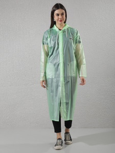 Dollar Solid Men & Women Raincoat