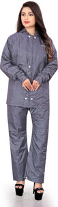 SURATILALA Solid Women Raincoat