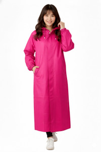 rainshower Solid Unisex Raincoat