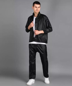 Tritika Solid Men Raincoat