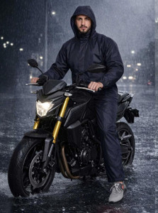 DRESSBASE Solid Men Raincoat