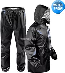 Trustizen Solid Men Raincoat