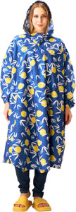 ZEEL Floral Print Men & Women Raincoat