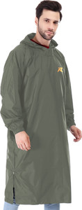 Rocksport Solid Men & Women Raincoat