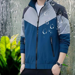 Caraba Solid, Colorblock Men Raincoat