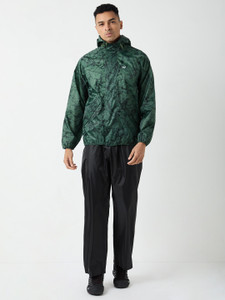 Wildcraft RN Chtr Suit CRACKS Solid Men Raincoat