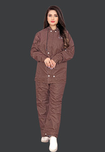 SURATILALA Solid Women Rain Suit