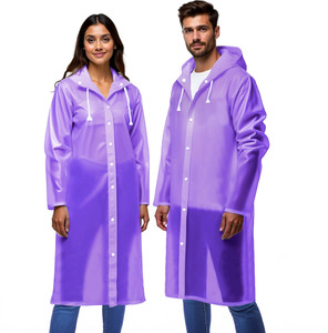Spotview Solid Men & Women Raincoat