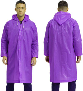 INFISPACE Solid Men Raincoat