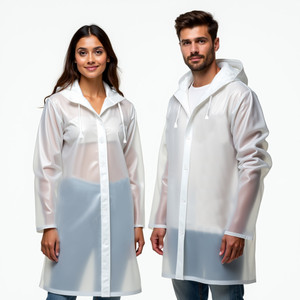Spotview Solid Men & Women Raincoat