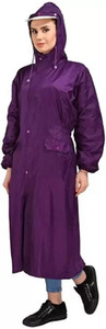 JVBRANGI Solid Women Raincoat