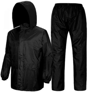Fashionon Solid Unisex Raincoat