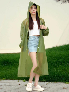 INFISPACE Solid Men & Women Rain Poncho