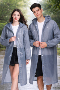elax Solid Men & Women Raincoat