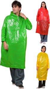 Dollar Solid Men Rain Poncho