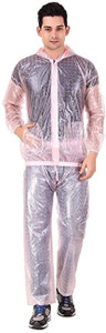 Kolva Self Design Unisex Raincoat