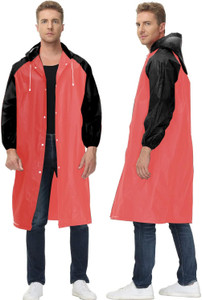 Hacer Solid Men Raincoat