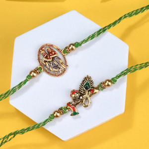 The Stone Aisle Designer Rakhi Assorted Rakhi  Set