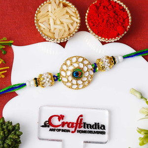 eCraftIndia Rakhi Landmark Assorted Rakhi  Set