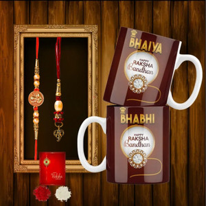Poorak Religious 2022CR1GREET Assorted Rakhi  Set