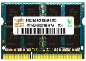 Hynix 10600/1333 DDR3 GB Laptop 4gb ddr3 ram (10600s) Hynix